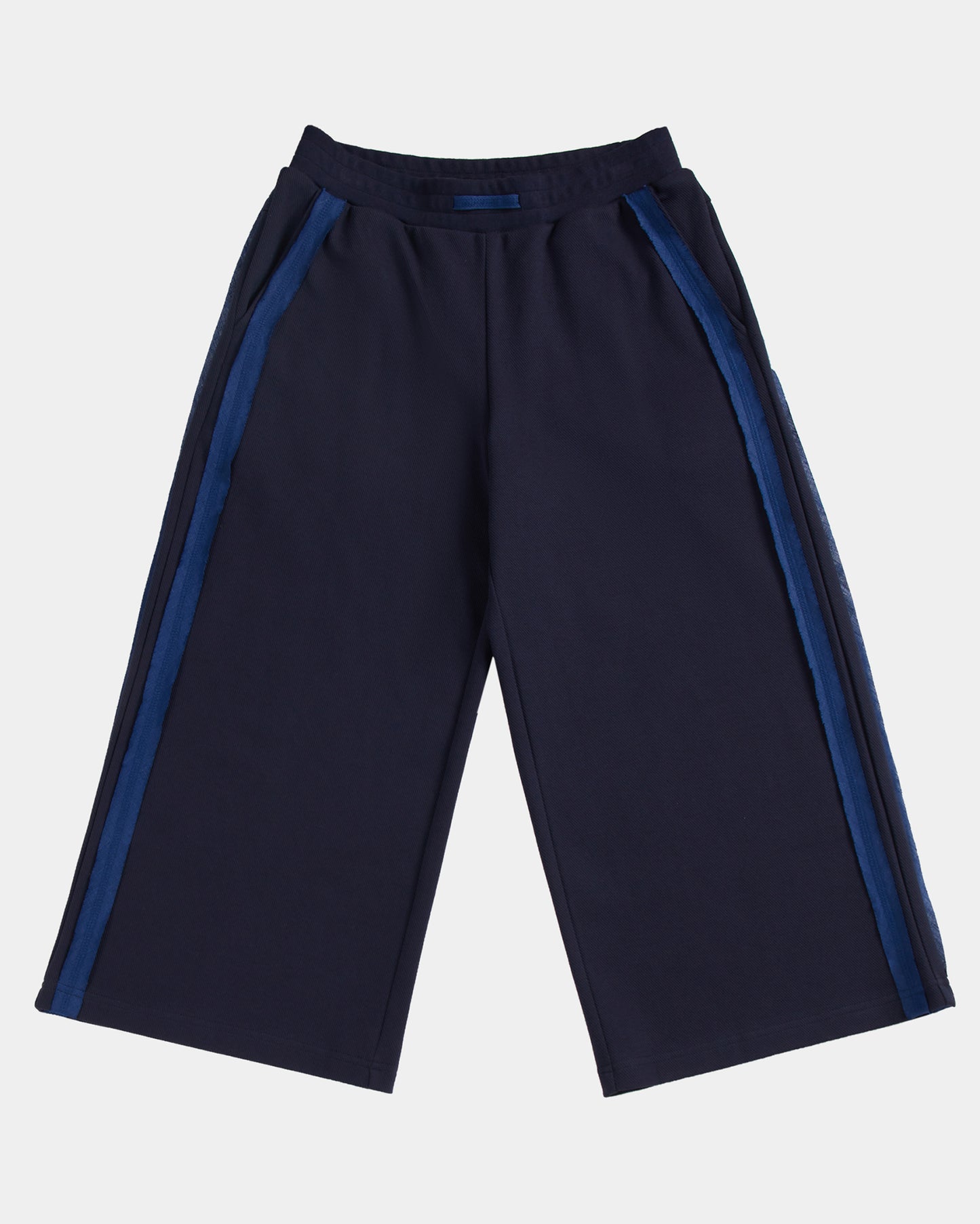 “MAYI” WIDE LEG PANTS / DARK NAVY MIX (Womens)