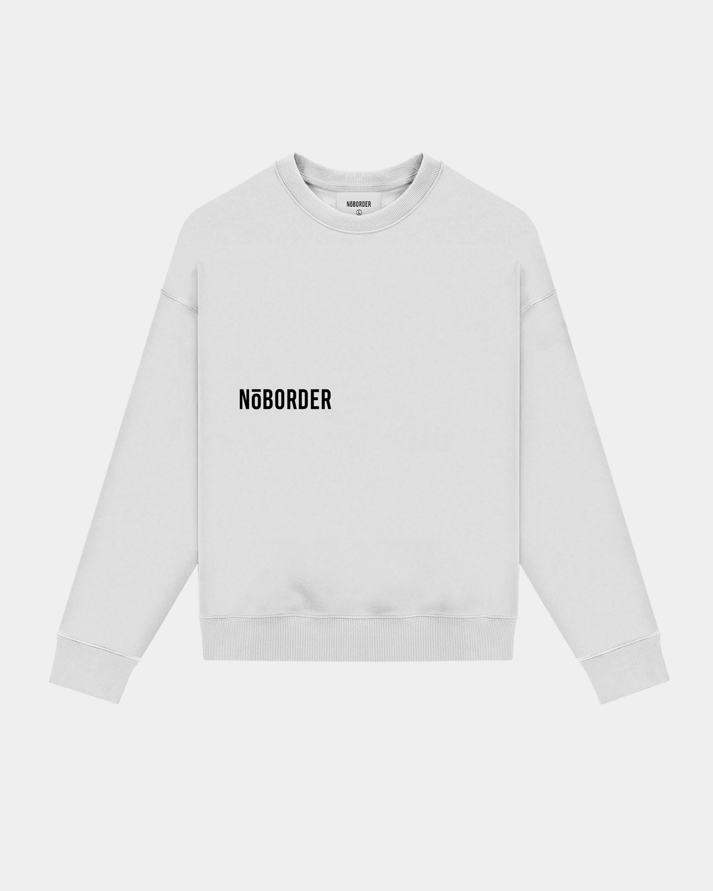 “NOBORDER” SWEAT / WHITE