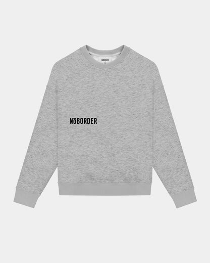 “NOBORDER” SWEAT / GRAY