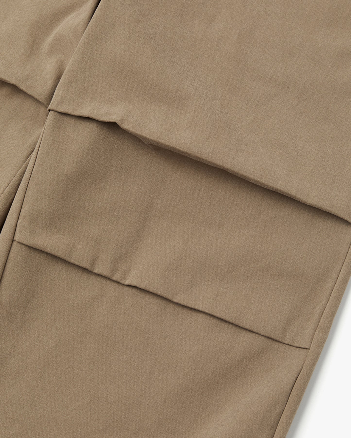 “COFWI” WAIST STRING PANTS / DARK BEIGE