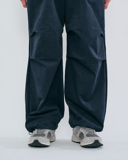 “COFWI” WAIST STRING PANTS / NAVY