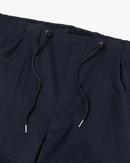 “COFWI” WAIST STRING PANTS / NAVY