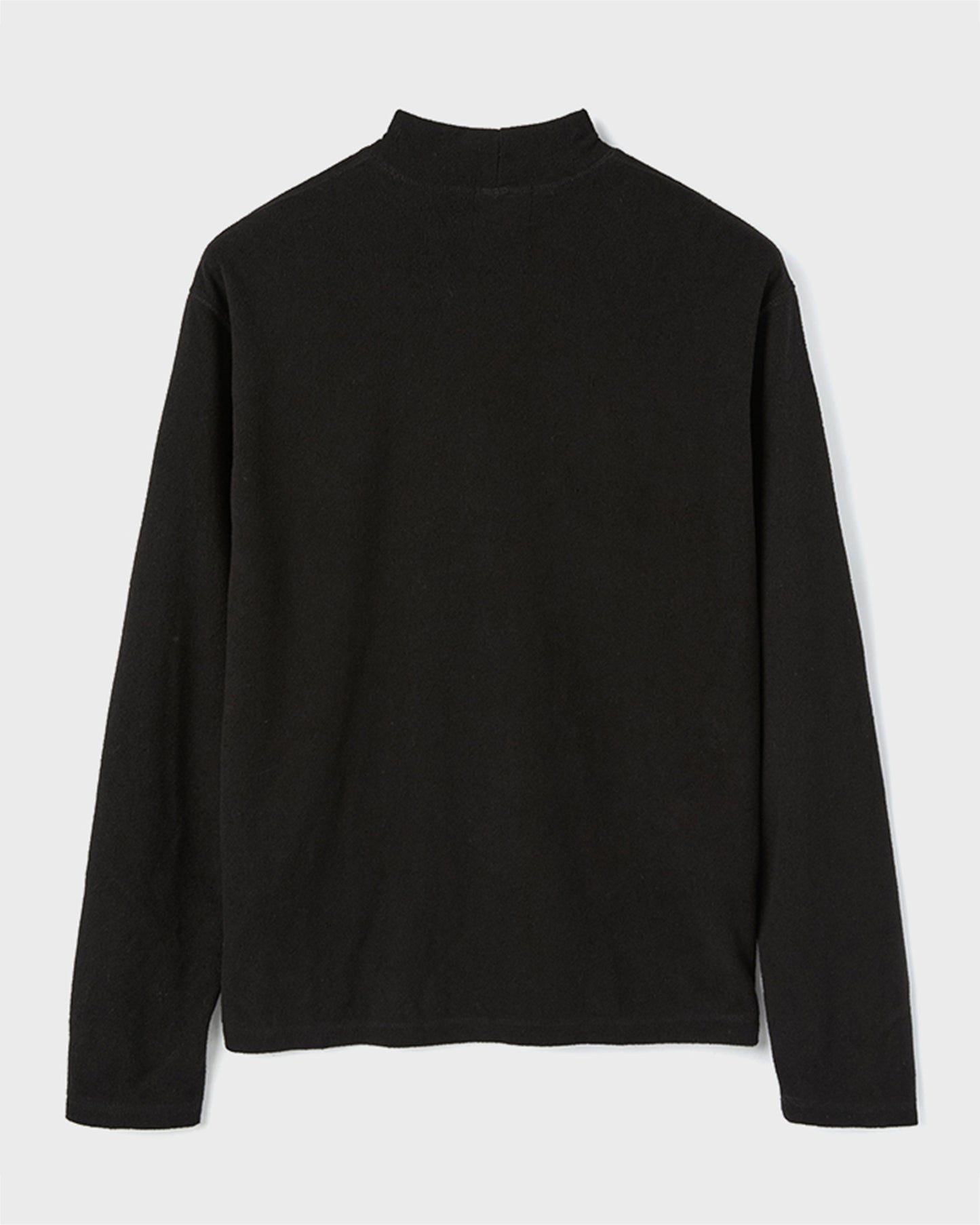 “COFWI” HALF WARMER TURTLENECK / BLACK