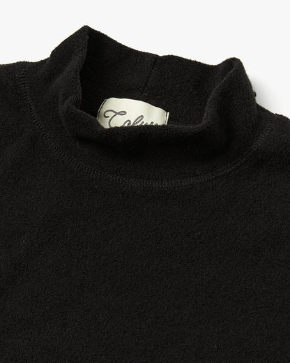 “COFWI” HALF WARMER TURTLENECK / BLACK