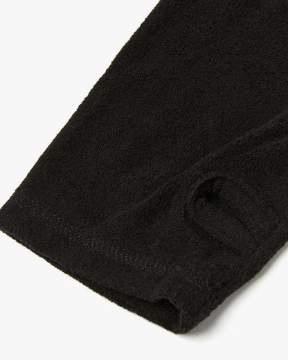 “COFWI” HALF WARMER TURTLENECK / BLACK