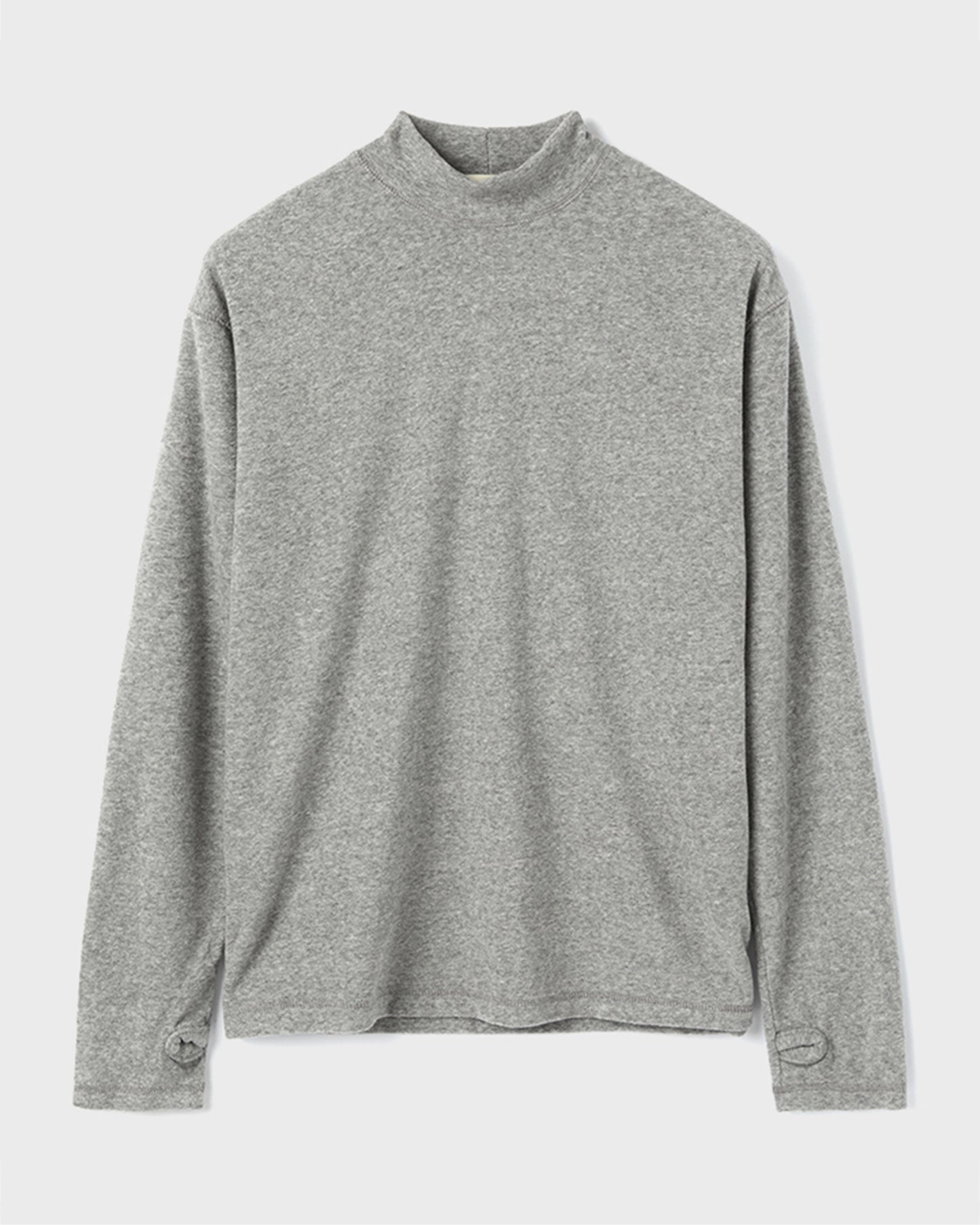 “COFWI” HALF WARMER TURTLENECK / GRAY