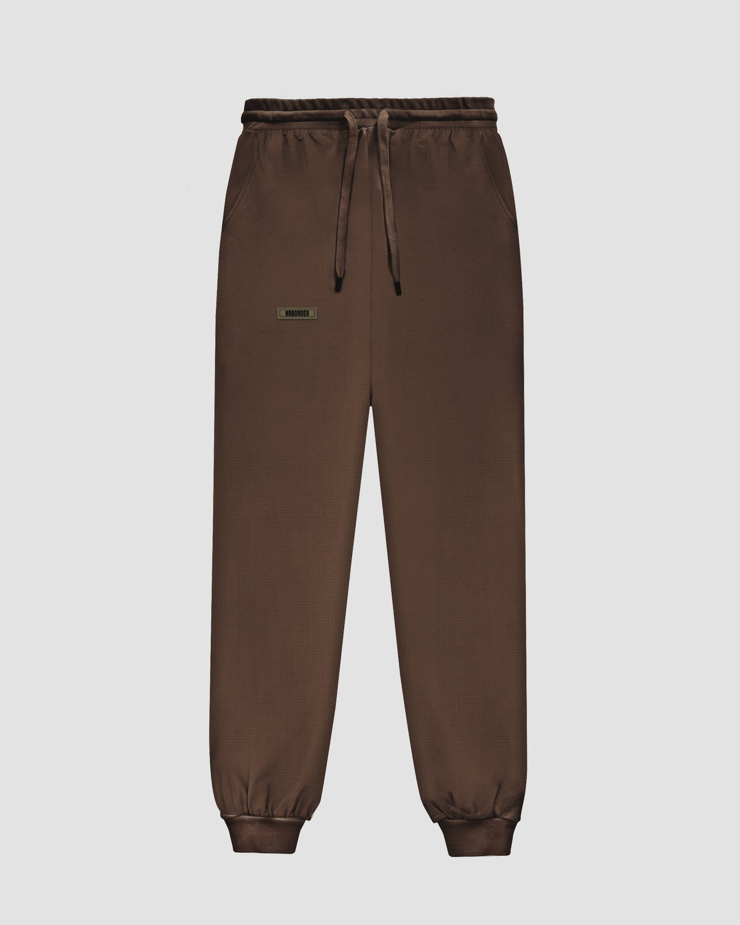 “NOBORDER” SWEATPANT / BROWN