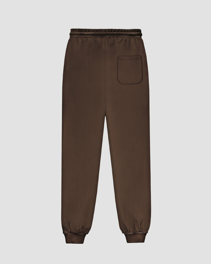 “NOBORDER” SWEATPANT / BROWN