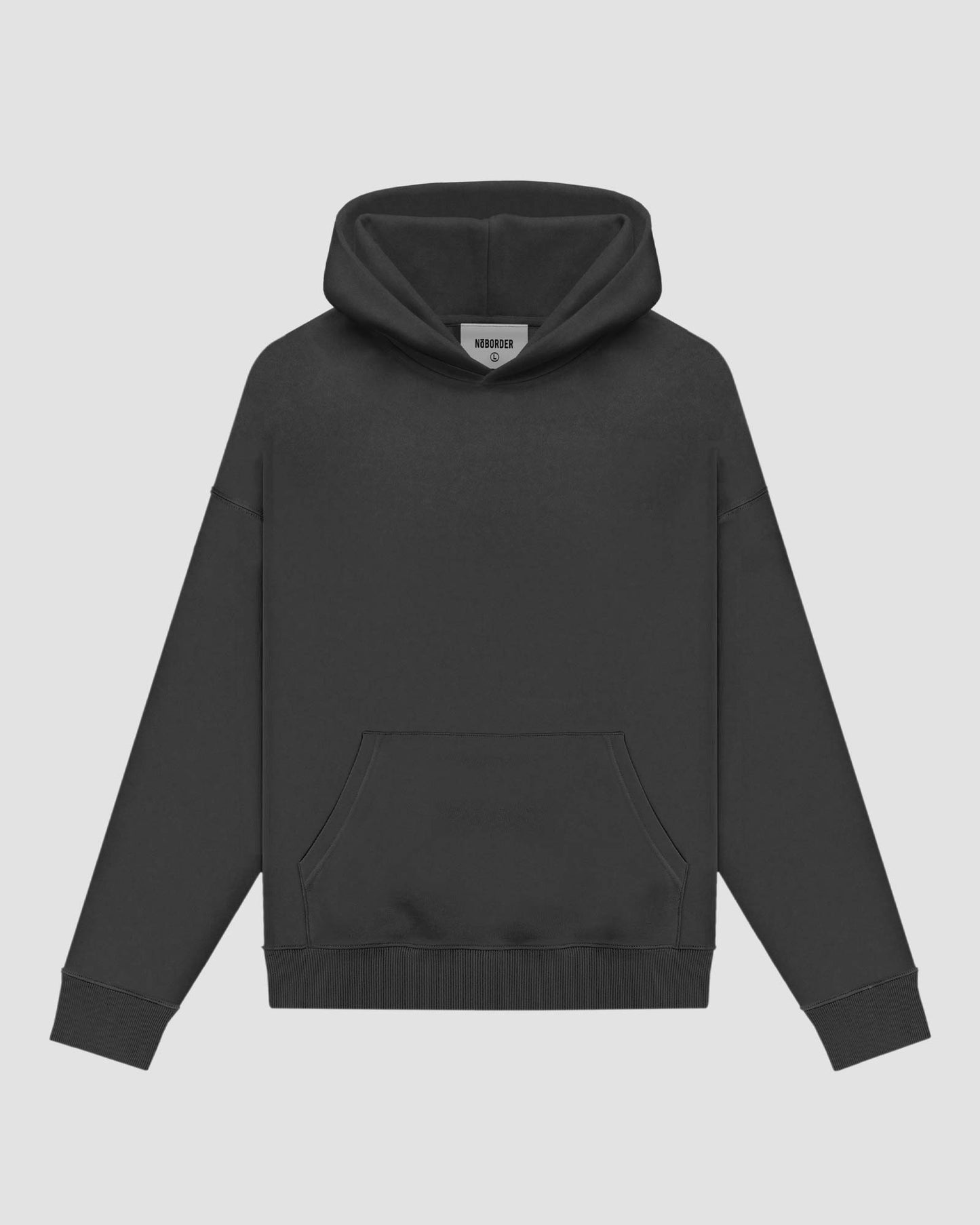 “NOBORDER” HOODIE / GRAY