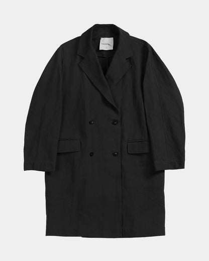 “MAYI” TRENCH COAT / BLACK (Womens)