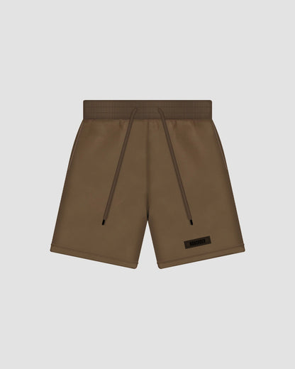 “NOBORDER” SHORT / BROWN