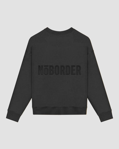 “NOBORDER” SWEAT / DARK GRAY