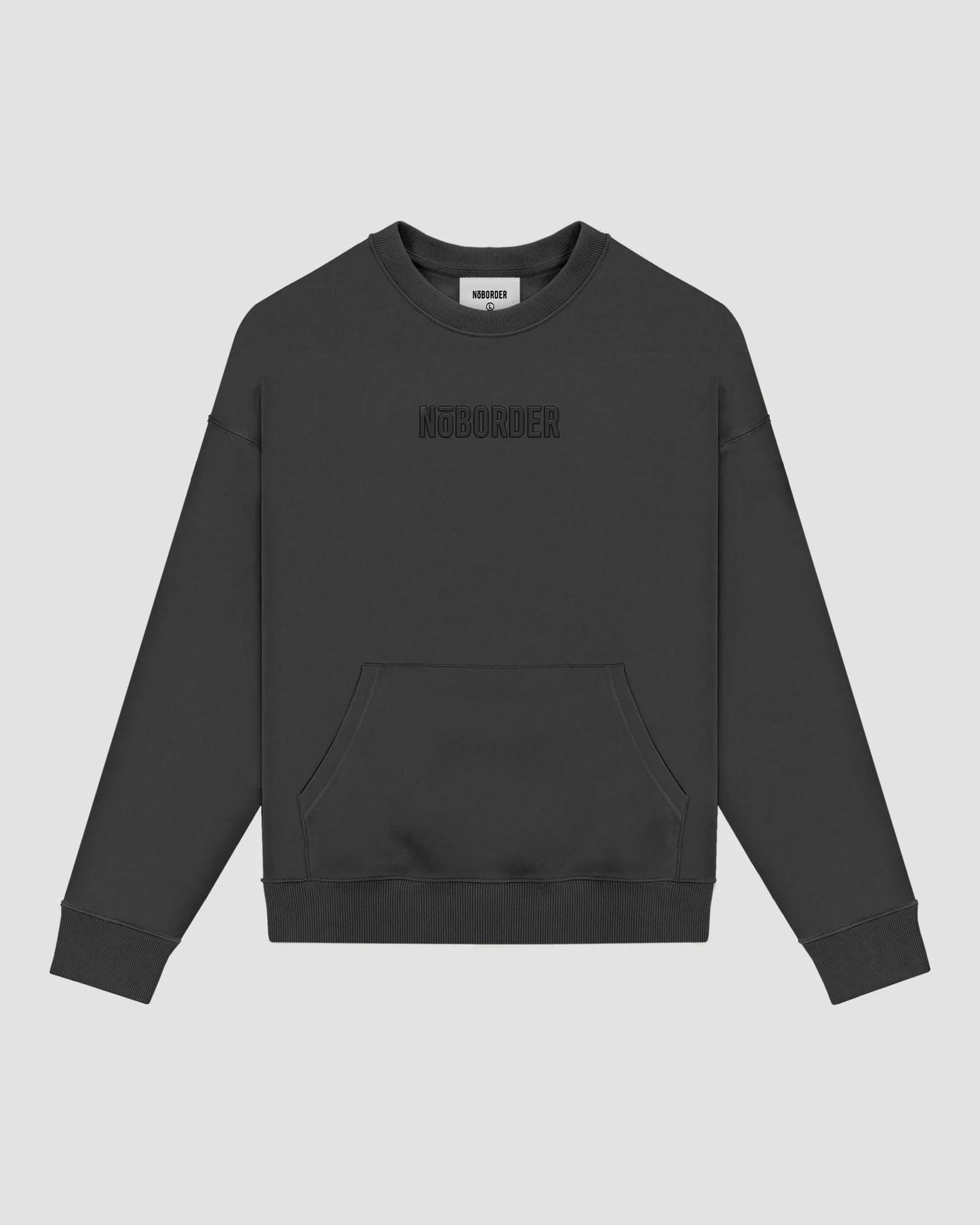 “NOBORDER” SWEAT / DARK GRAY