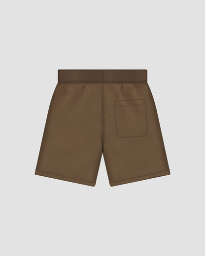 “NOBORDER” SHORT / BROWN